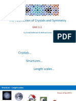 The Fascination of Crystals and Symmetry: Unit 1.1