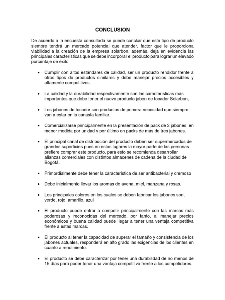 Analisis de La Encuesta | PDF | Producto (Negocio) | Publicidad
