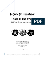 Notes Intro To Ukelele