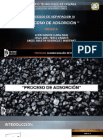 ADSORCIÓN Exposición