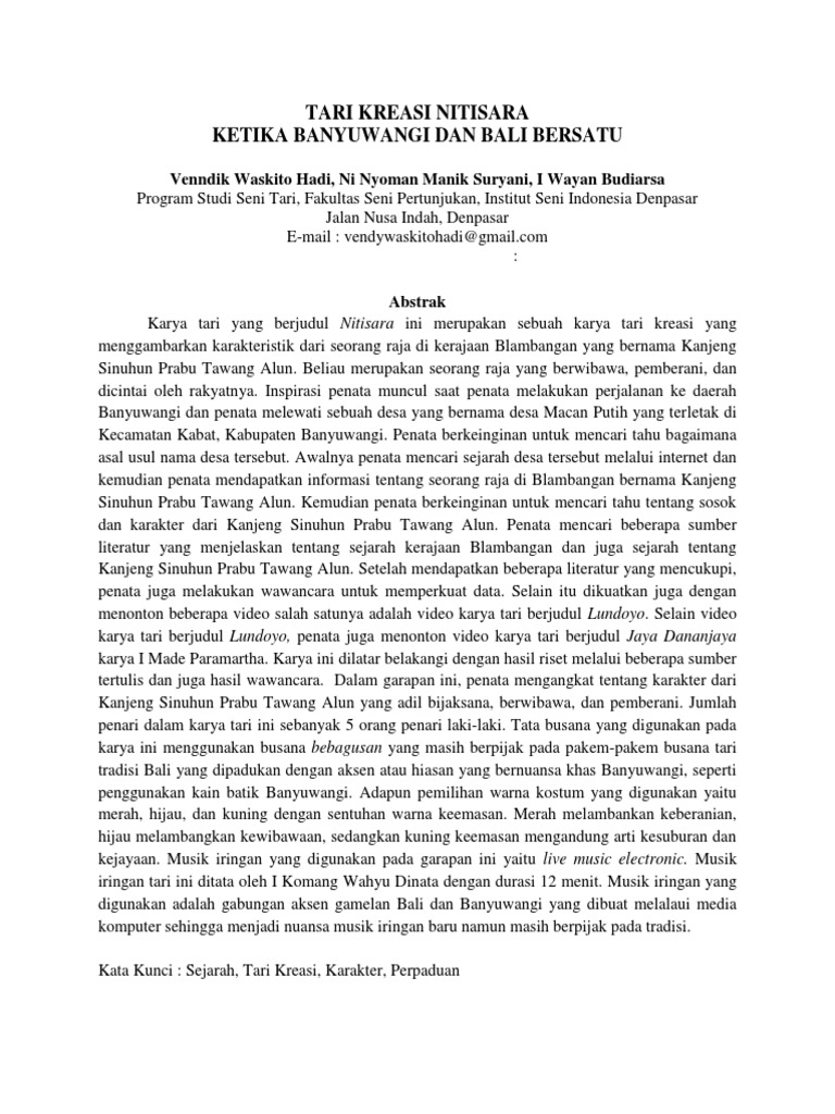 ARTIKEL Nitisara PDF | PDF