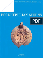 Post Herulian Athens Aspects of Life and Culture in Athens A D 267 529