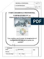 FODA y estrategia MACA para el desarrollo profesional