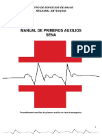 Manual 2016 de Primeros Auxilios Sena