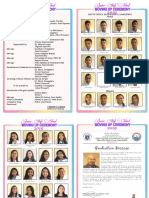 Programme List of Junior High School Completers Male