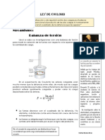 Ley de Coulomb