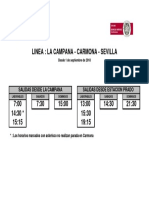 Linea: La Campana - Carmona - Sevilla: Salidas Desde La Campana Salidas Desde Estacion Prado