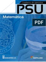 Cuaderno de Matemática Psu PDF