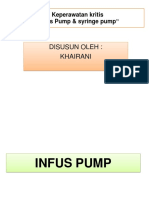 Infus Dan Syringe Pump