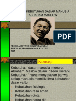 Teori Abraham Maslow