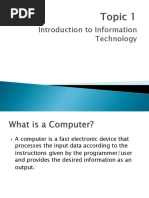 Introduction To Information Technology