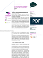 El Derecho A La Ciudad. Claves para Entender La Propuesta de Crear Otra Ciudad Posible PDF