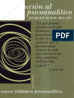 Introducción Al Método Psicoanalítico (Jacques-Alain Miller) PDF