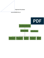 Struktur Organisasi Perusahaan