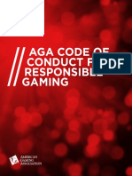 AGA Code of Conduct For Responsible Gaming - Final 7.27.17