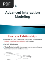 Chapter 8-Advanced Interaction Modeling