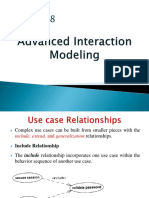 Chapter 8-Advanced Interaction Modeling