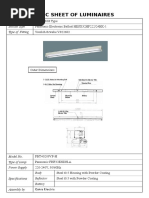 Imbata SPEC SHEET LUMINAIRES Batten BIG Model FBT40209VP-H