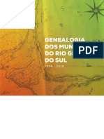 Genealogia Dos Municipios Do Rio Grande Do Grande Do Sul de 1895 Chorographia PDF