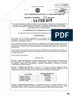 Decreto 321 Salarios 19-02-2018