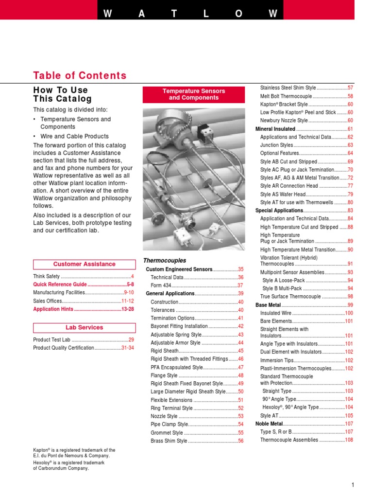 Sensores de Temperatura PDF | PDF | Electrical Connector | Wire
