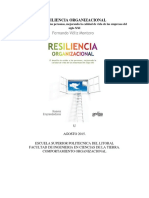 Resiliencia Organizacional