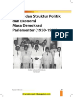 Bab 2 Sistem Dan Struktur Politik Dan Ekonomi Masa Demokrasi Parlementer (1950-1959)