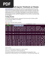 How To Install Jupyter Notebook On Ubuntu: Getting Started