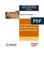 Module 4 - Commercial Grain Handling Storage and Warehousing PDF