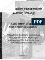 NASA Applications of Structural Health Monitoring Technology