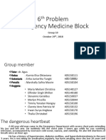 6 Problem Emergency Medicine Block: Group 10 October 29, 2018