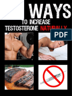 101 Ways To Increase Testosterone Naturally