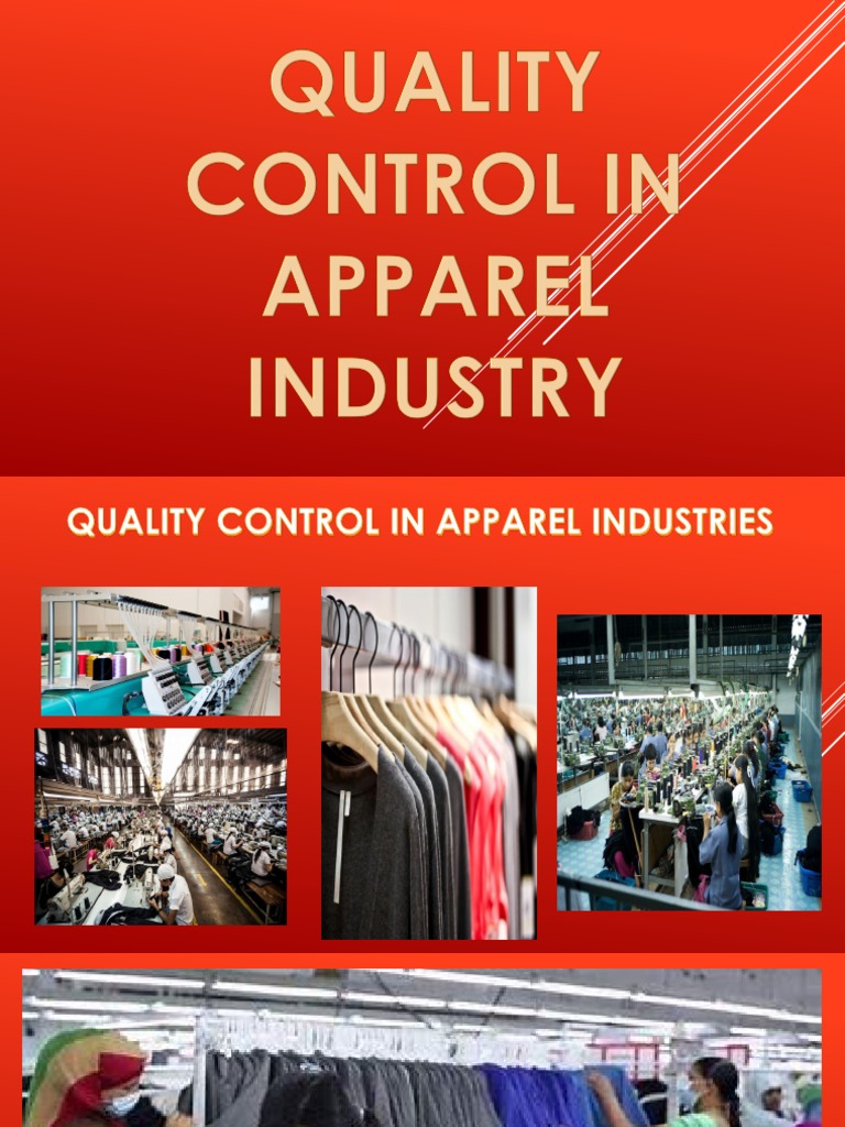 Quality Control in Apparel Industry PDF Sewing Clothing