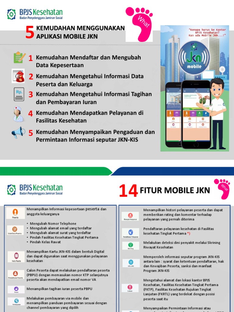 Fitur Utama Aplikasi Mobile JKN | PDF