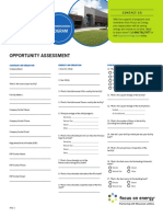 Simple Opportunity Assessment