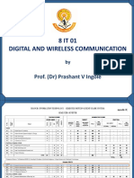 8IT01 UNIT I Digital and Wireless Communication