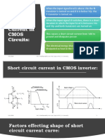 Short Circuit Current in Cmos Circuits:: 3/31/2019 Mr. D. Pardhasaradhi, Asst. Prof., Dept. of ECE, K L University 1