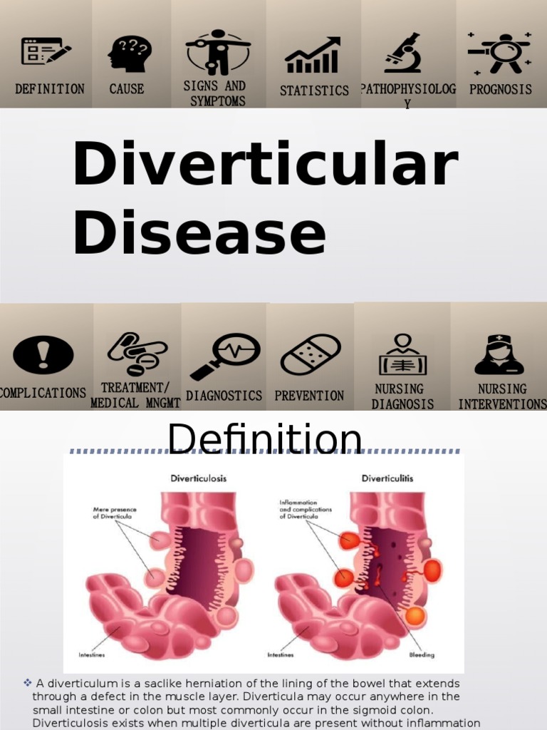 Diverticular Disease.pptx Constipation Digestive Diseases