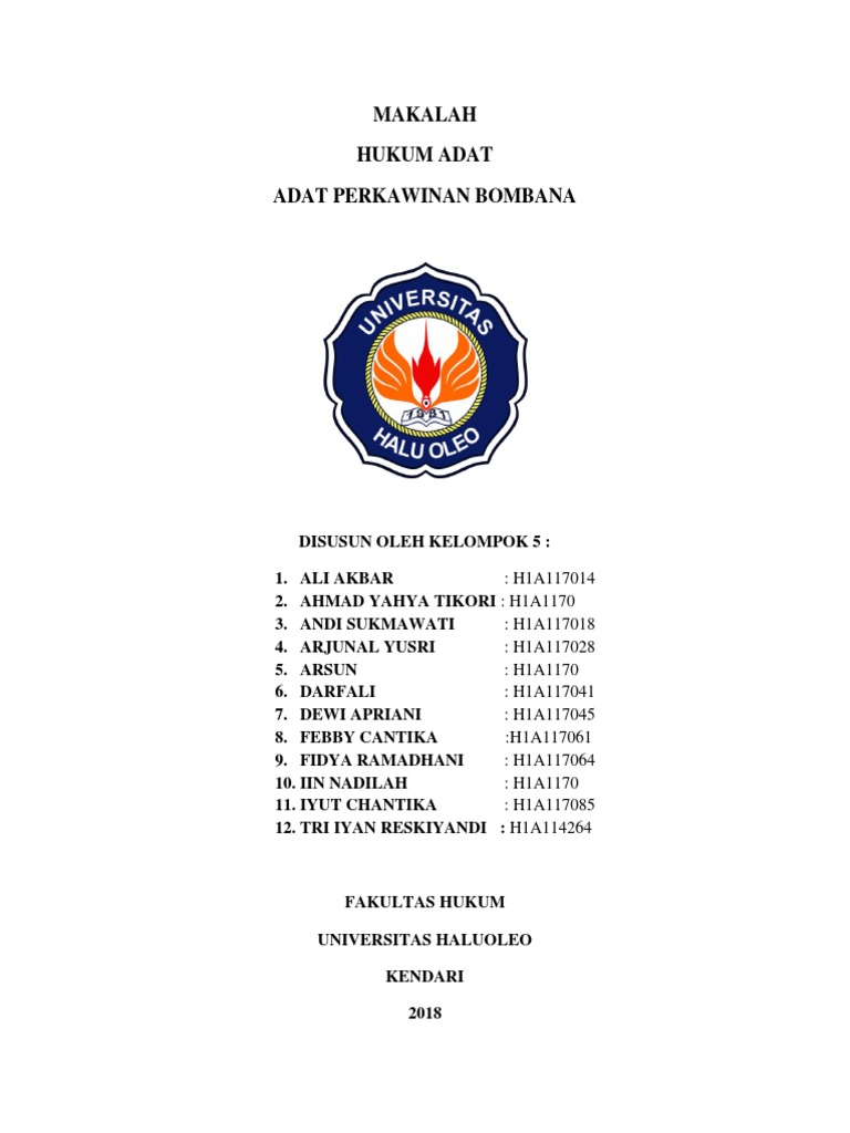 Makalah Hukum Adat Kami Docx