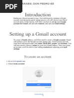 Creating A Gmail Account