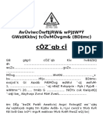 Cöz QB Cî: Avûviwcöwf JRW& WPJ W Ý GWZ KKBVJ Cövmövgm& (BD MC)