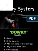 Dowry and Its Consequences