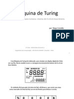 Diego Cornélio - Máquina de Turing SOMA 1 - INFNET