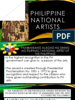 Philippine National Artist
