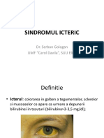 Sindromul Icteric