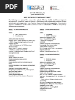 Meniscus Repair Protocol