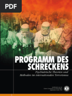 Programm Des Schreckens: Psychiatrische Theorien Und Methoden Im Internationalen Terrorismus