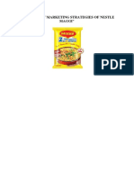 Analysis of Marketing Strategies of Nestle Maggi