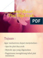 5. Dasar-dasar Plat Dua Arah