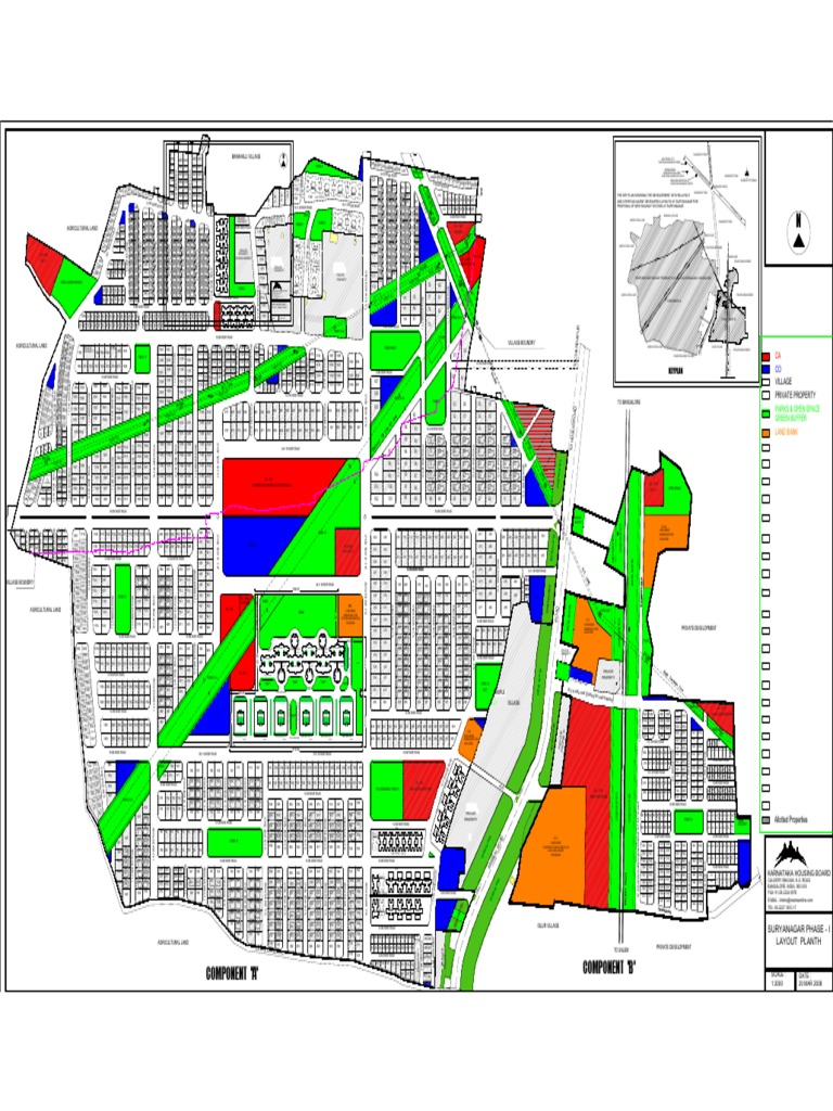 Suryanagar Phase1 Layout Plan PDF PDF